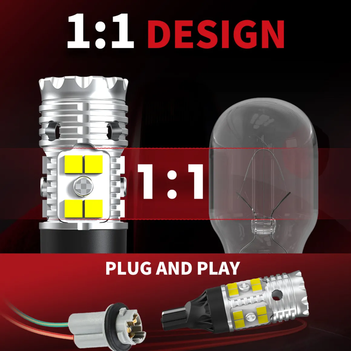 Fit For 2018-2021 Chevrolet Traverse LED Bulbs Upgrade