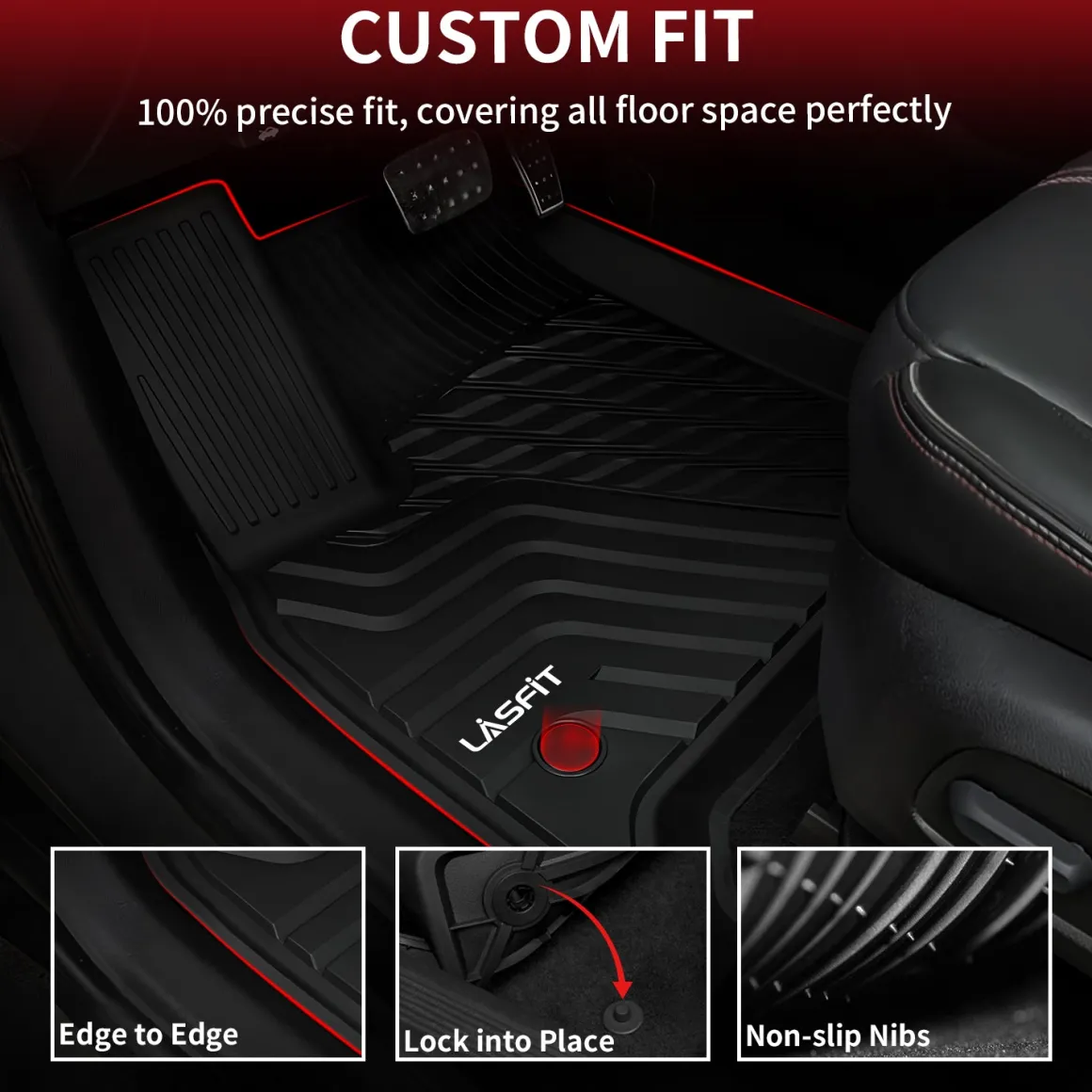 Fit for 2024 Chevrolet Traverse Limited Floor Mats or Seatback & Cargo Mat