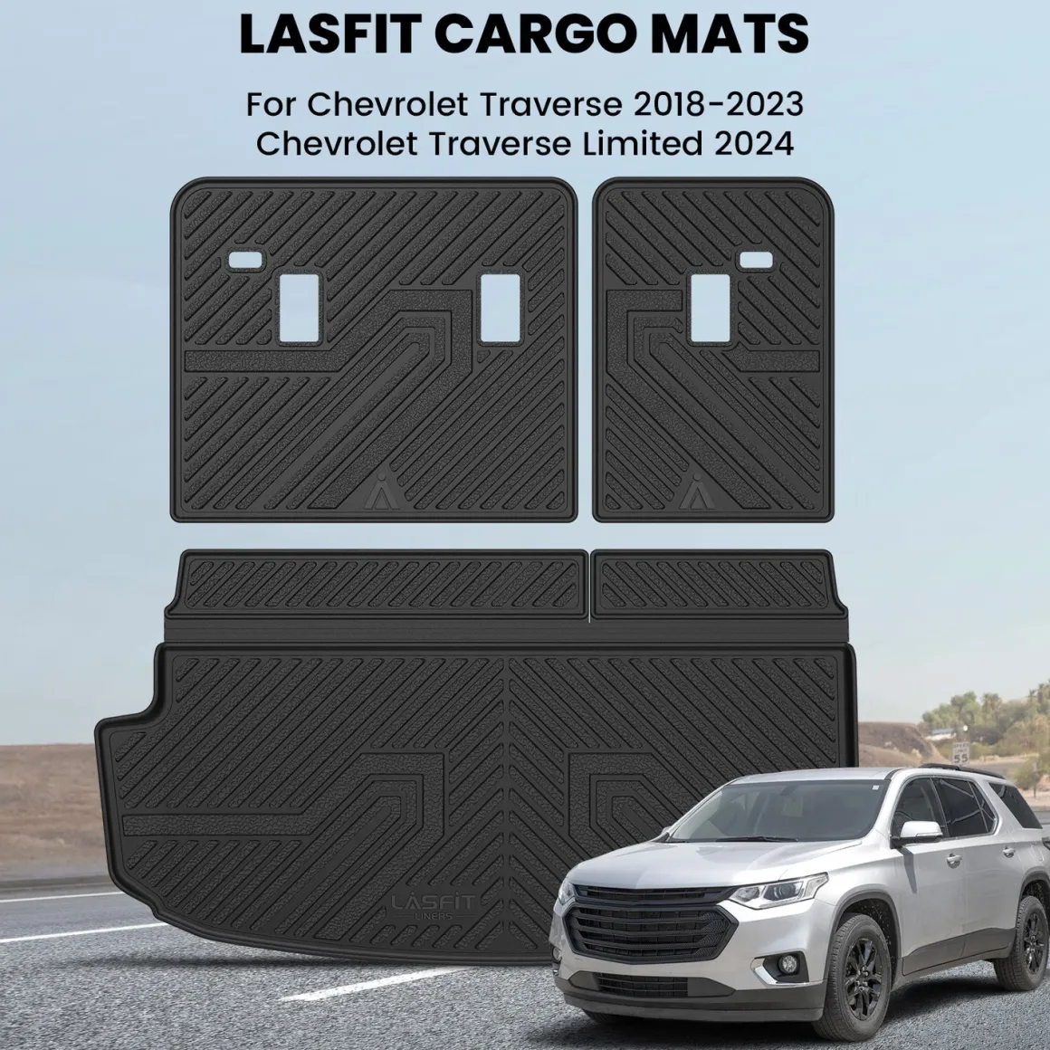 Fit for 2024 Chevrolet Traverse Limited Floor Mats or Seatback & Cargo Mat