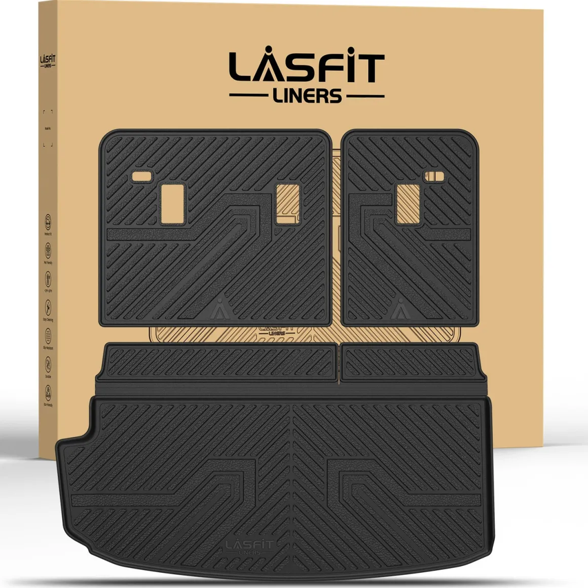Fit for 2024 Chevrolet Traverse Limited Floor Mats or Seatback & Cargo Mat