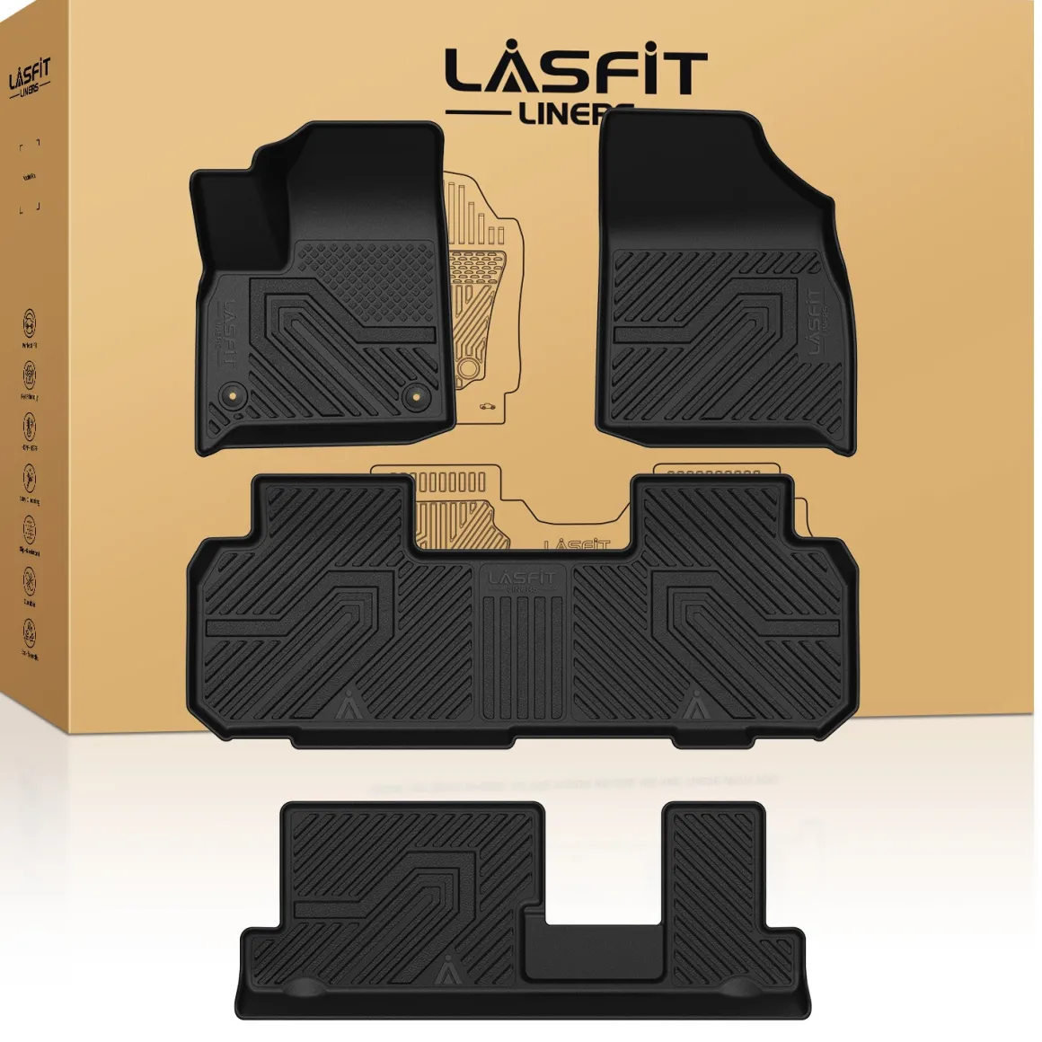 Fit for 2024 Chevrolet Traverse Limited Floor Mats or Seatback & Cargo Mat