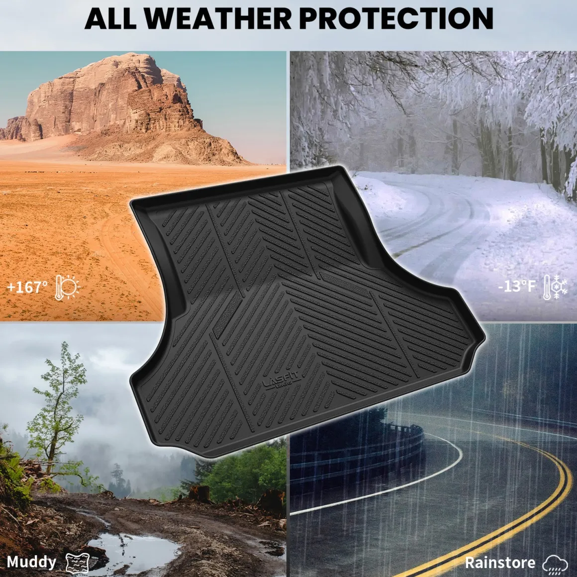 Fit for 2011-2023 Chrysler 300 Floor Mats or Cargo Mat(Cargo Without Subwoofer)