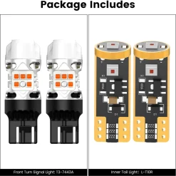 Fit for 2020-2025 Chrysler Pacifica LED Bulbs Upgrade