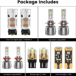 Fit for 2017-2019 Chrysler Pacifica The Brightest LED Bulbs Upgrade | Tested and Verified
