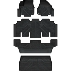 Fit for 2020-2027 Chrysler Voyager Floor Mats & Cargo Mat, Only Fit for Stow N'Go Bucket Seats