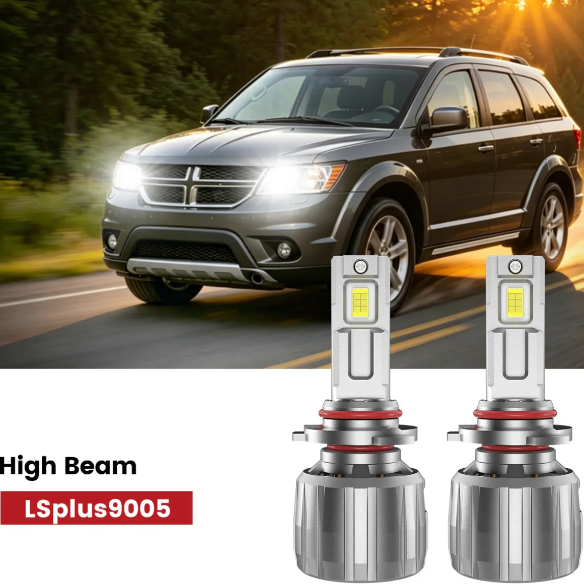 Fit for 2011-2020 Dodge Journey The Brightest LED Bulbs Upgrade