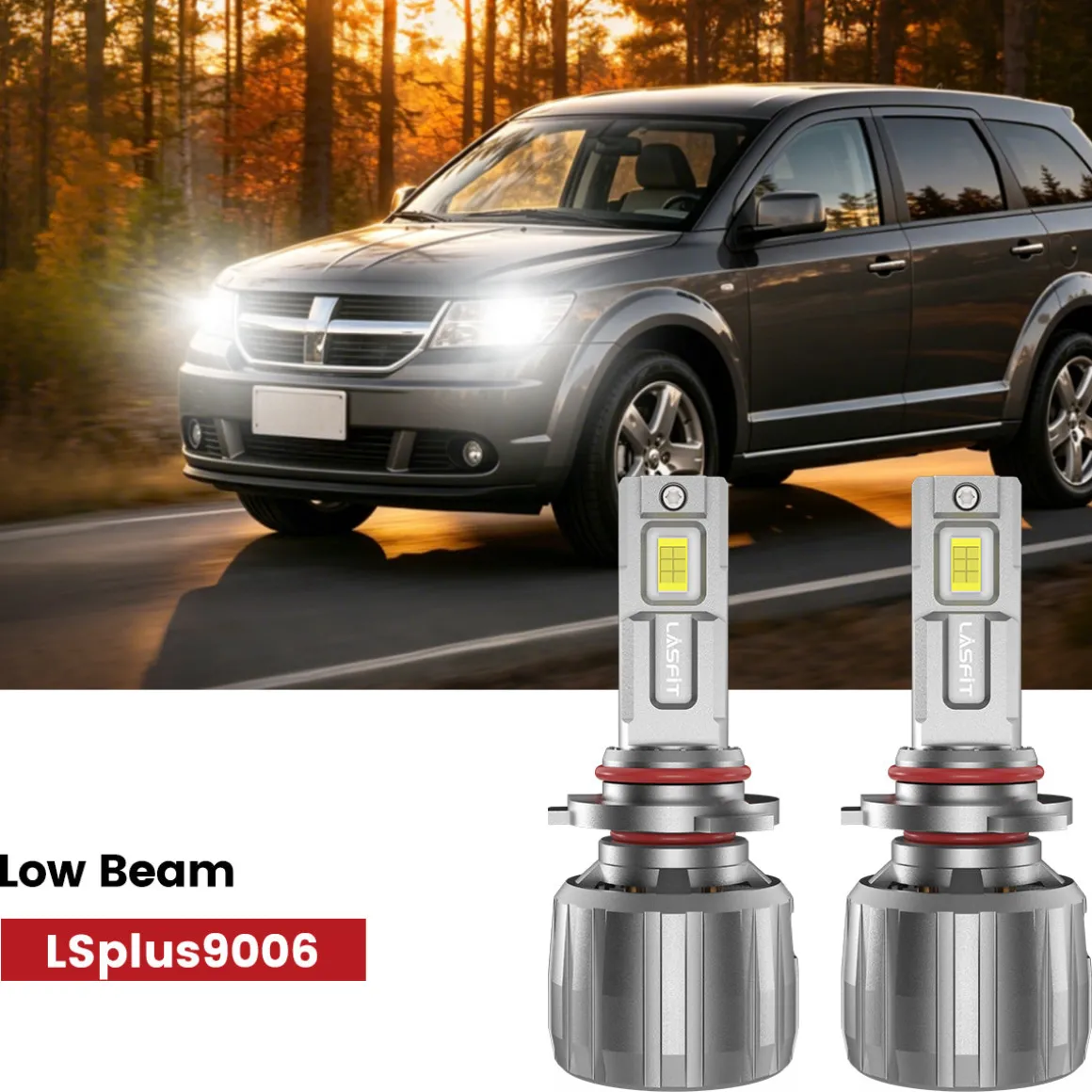 Fit for 2009-2010 Dodge Journey The Brightest LED Bulbs Upgrade
