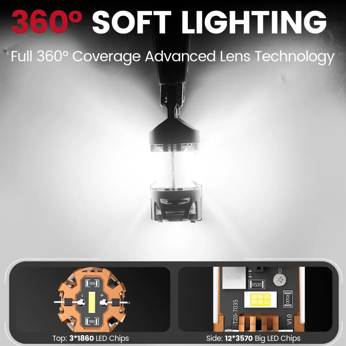 Fit for 2009-2010 Dodge Journey The Brightest LED Bulbs Upgrade