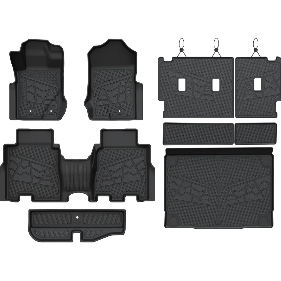 Fit for 2021-2026 Ford Bronco Custom Floor Mats or Cargo Mat, Not For Sport, Fit 4-Door & Not Rubberized Flooring
