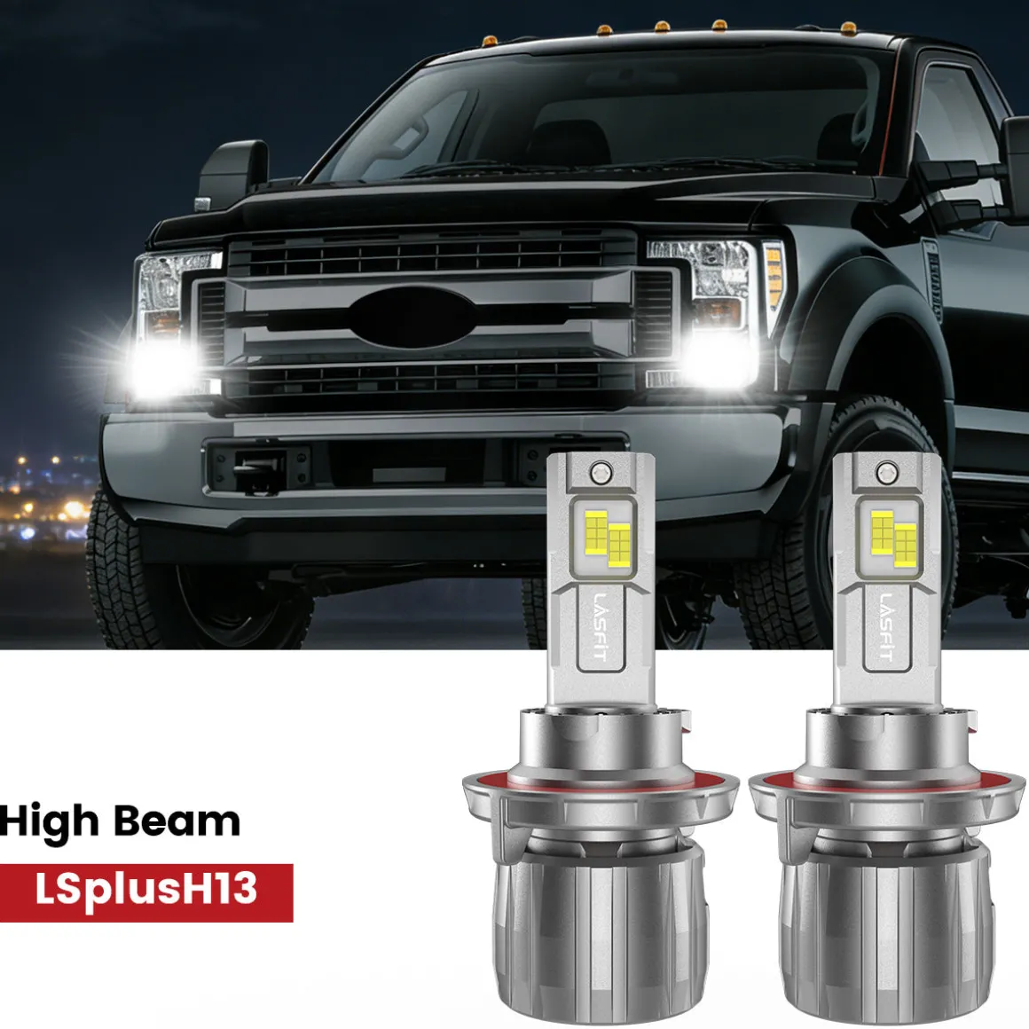 Fit for 2017-2019 Ford Chassis Cab F-350/450/550 The Brightest LED Bulbs Upgrade