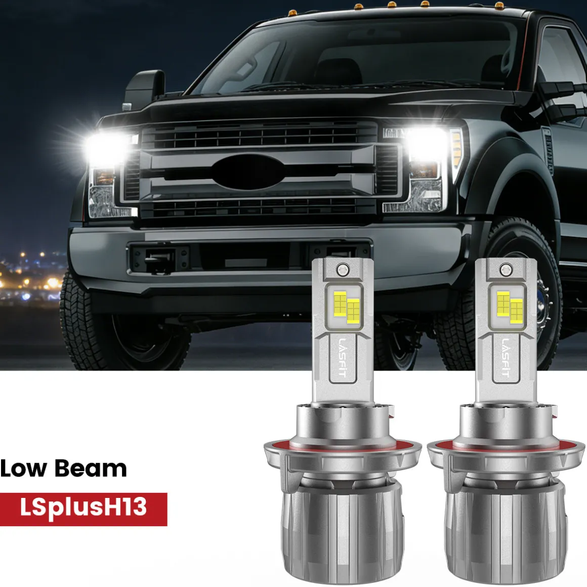 Fit for 2017-2019 Ford Chassis Cab F-350/450/550 The Brightest LED Bulbs Upgrade