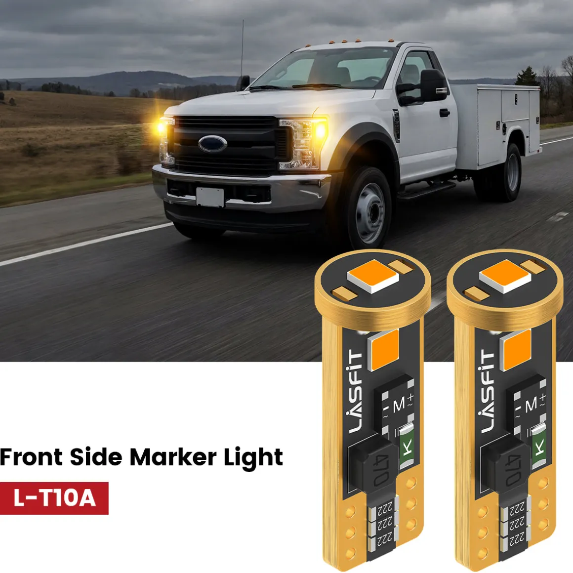 Fit for 2020-2022 Ford Chassis Cab F-350/450/550 The Brightest LED Bulbs Upgrade