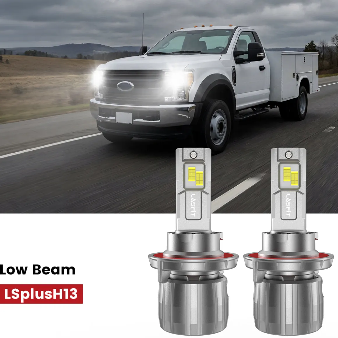 Fit for 2020-2022 Ford Chassis Cab F-350/450/550 The Brightest LED Bulbs Upgrade