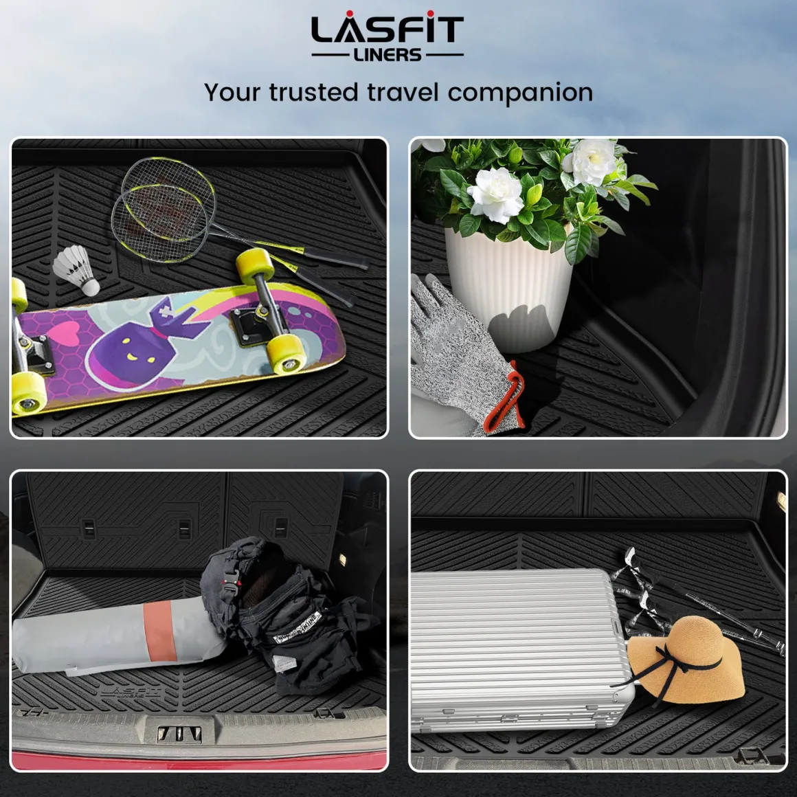 Fit for 2015-2024 Ford Edge & Edge ST Floor Mats or Seatback & Cargo Mats