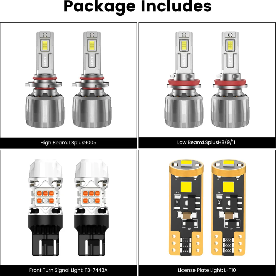 Fit for 2015-2018 Ford Edge The Brightest LED Bulbs Upgrade | Tested and Verified