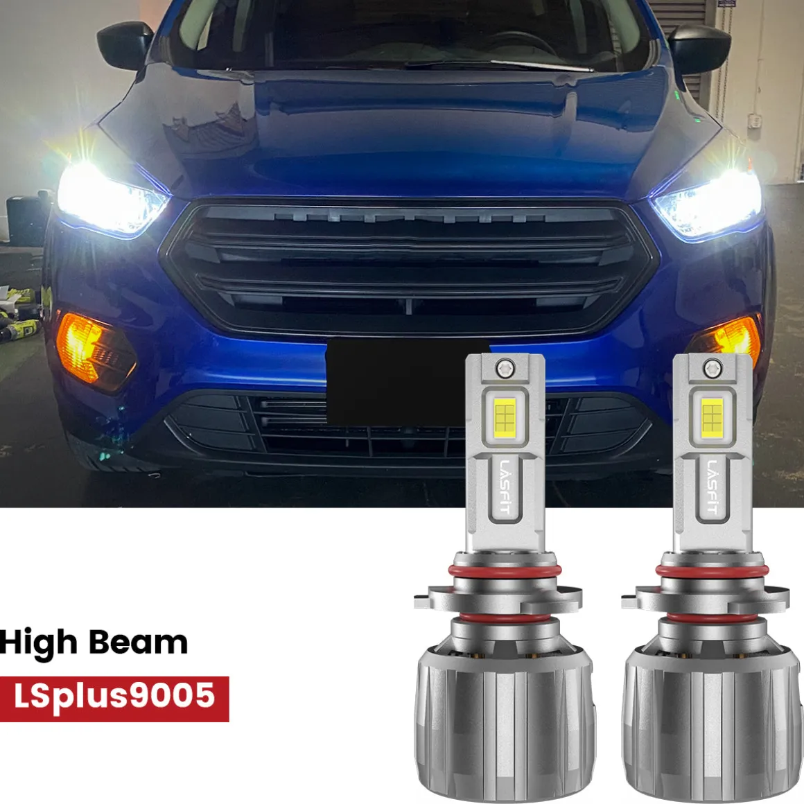Fit for 2017-2018 Ford Escape The Brightest LED Bulbs Upgrade | Tested and Verified