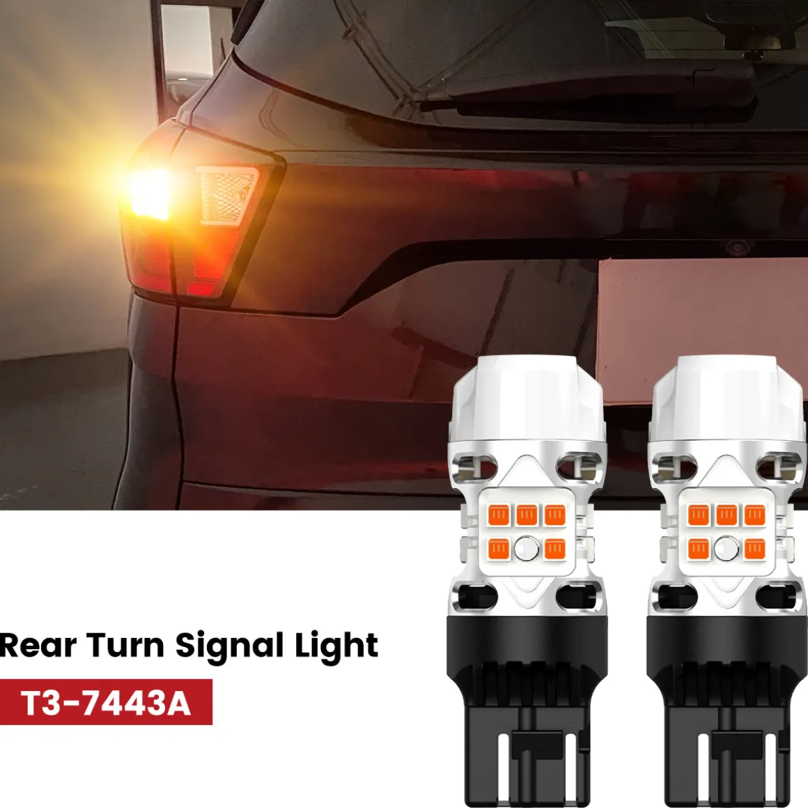 Fit for 2017-2018 Ford Escape The Brightest LED Bulbs Upgrade | Tested and Verified