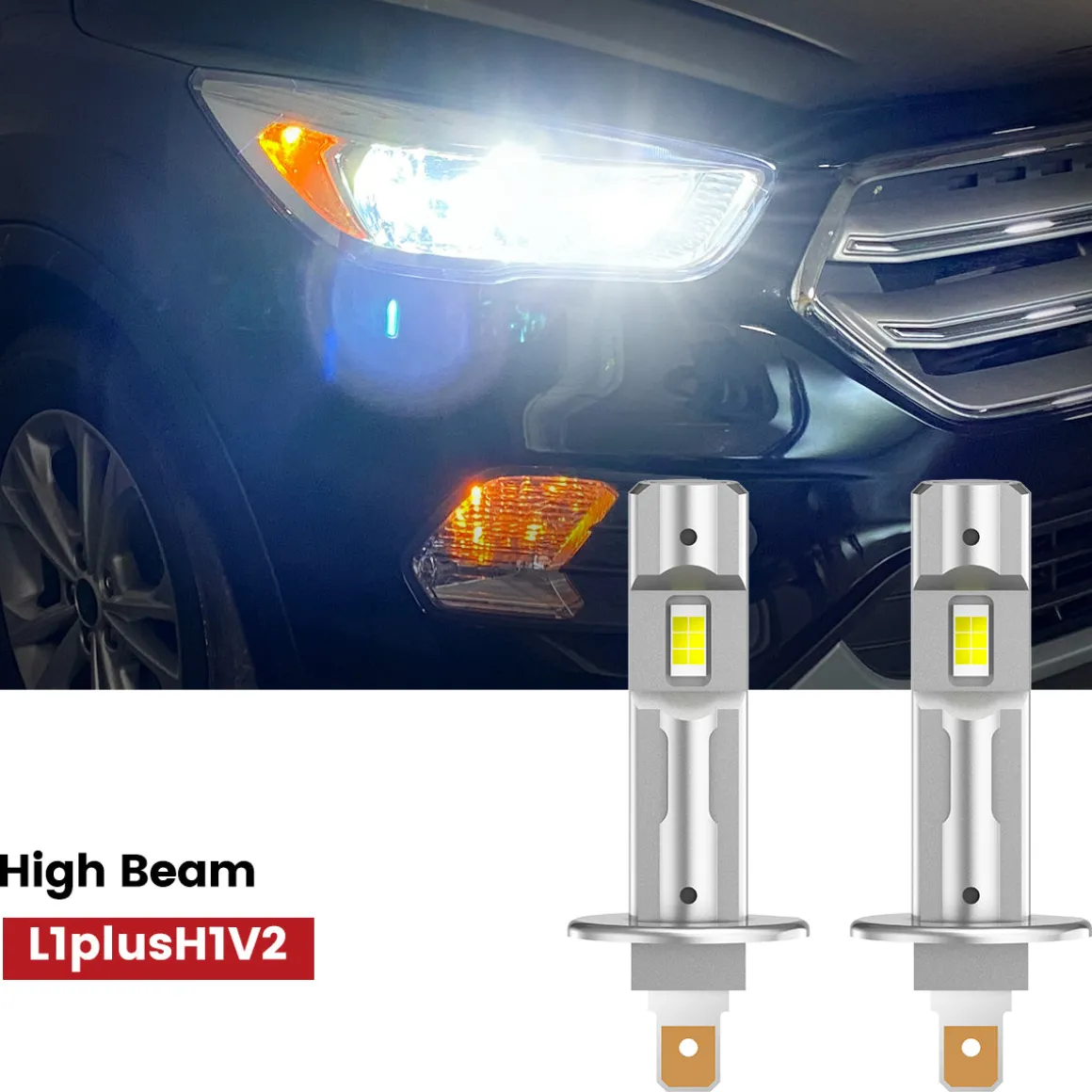 Fit for 2019 Ford Escape The Brightest LED Bulbs Upgrade | Tested and Verified