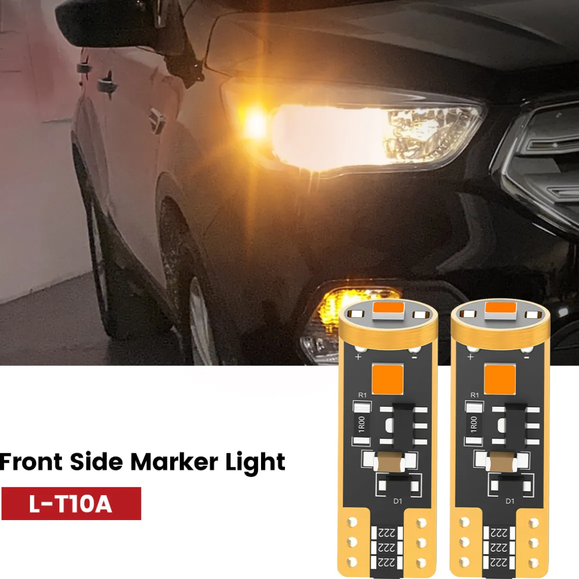 Fit for 2019 Ford Escape The Brightest LED Bulbs Upgrade | Tested and Verified