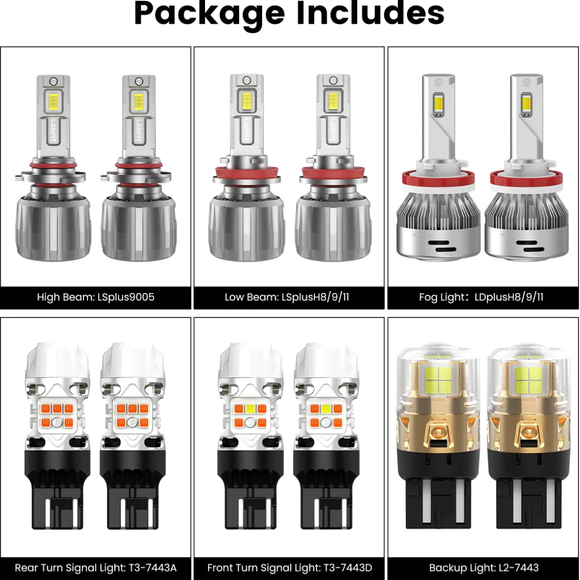 Fit for 2020-2022 Ford Escape The Brightest LED Bulbs Upgrade | Tested and Verified