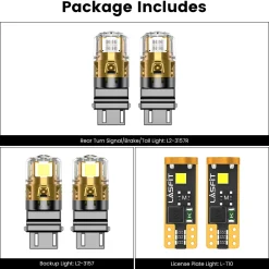 Fit for 2024-2025 Ford E-Transit LED Bulbs Upgrade | Tested and Verified