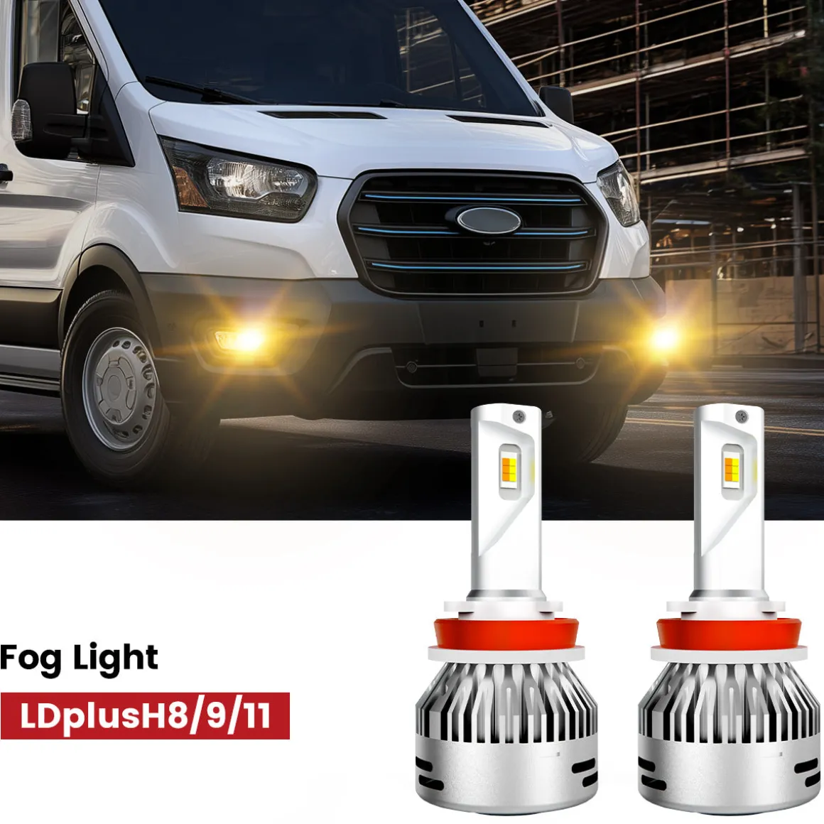 Fit for 2022-2023 Ford E-Transit The Brightest LED Bulbs Upgrade | Tested and Verified