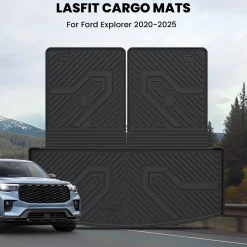 Fit for 2020-2026 Ford Explorer Floor Mats or Seatback & Cargo Mats
