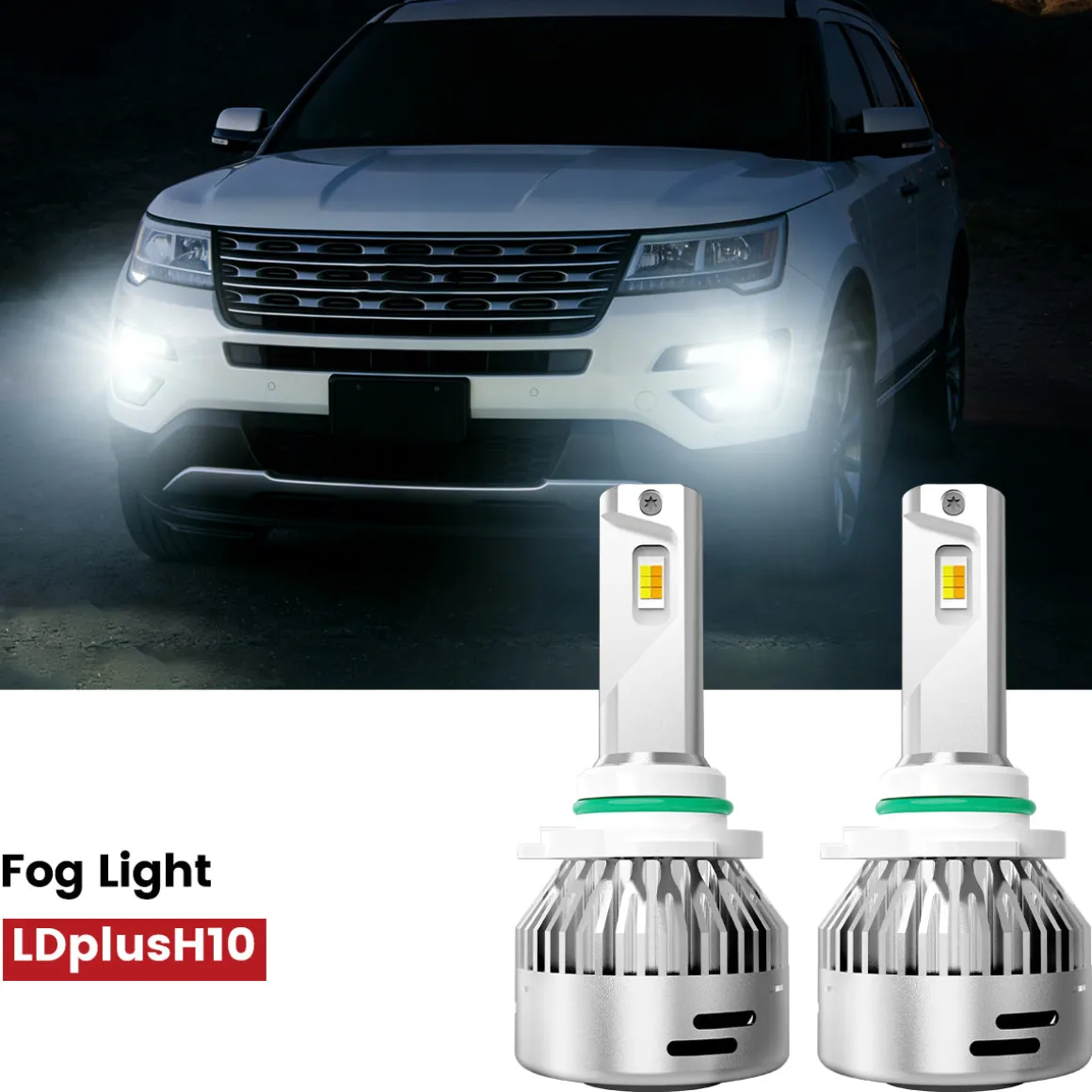 Fit for 2016-2019 Ford Explorer The Brightest LED Bulbs Upgrade