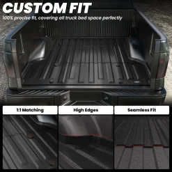 Fit for 2004-2014 Ford F-150 5.5' Bed Heavy Duty Truck Bed Mats, Not Fit Drop-in liners