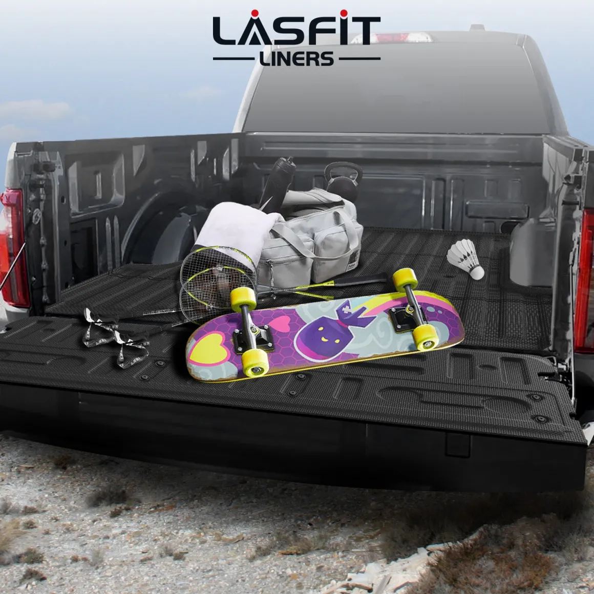 Fit for 2024-2026 Ford F-150 Bed Mat & Tailgate Mat, Including F-150 Lightning
