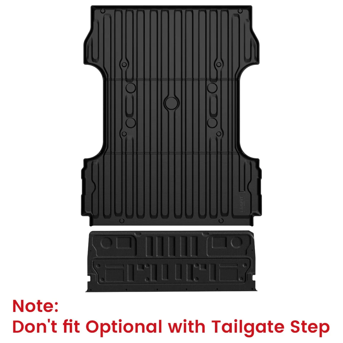 Fit for 2017-2026 Ford F-250 F-350 F-450 F-550 Super Duty Bed Mat or Tailgate Mat, Not Fit Drop-in liners