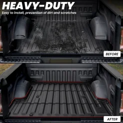 Fit for 2021-2023 Ford F-150 & F-150 Lightning Truck Bed Mat or Tailgate Mat, Not Fit Drop-in Liners