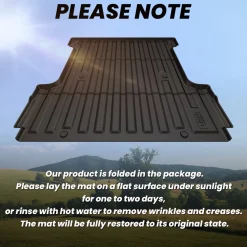 Fit for 2024-2026 Ford F-150 & Ford F-150 Lightning Truck Bed Mat or Tailgate Mat, Not Fit Drop-in liners