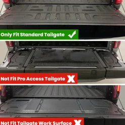 Fit for 2021-2026 Ford F-150 & 2022-2026 Ford F-150 Lightning Tailgate Cover