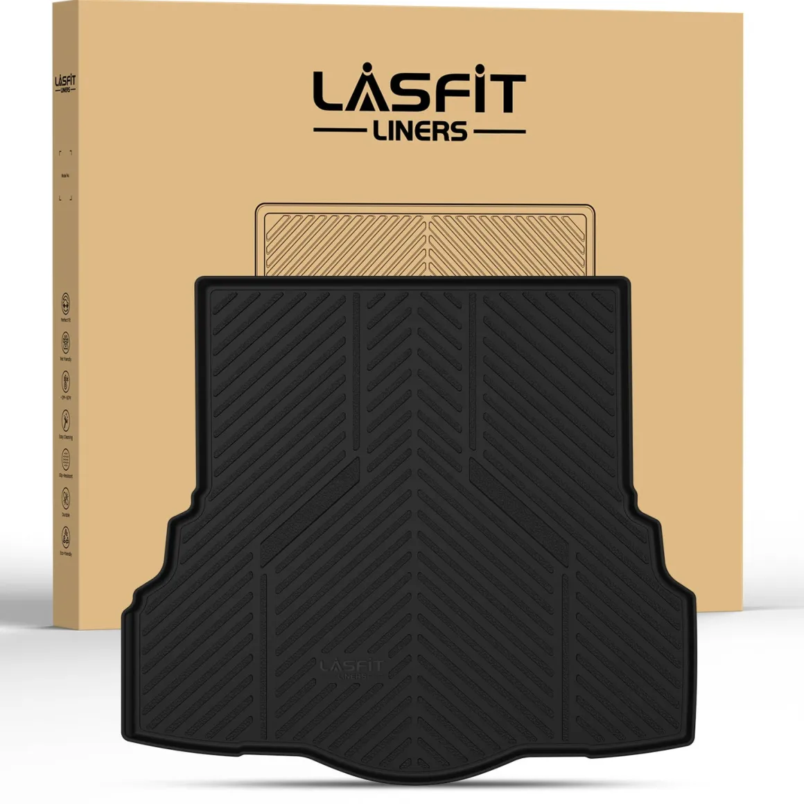 Fit for 2013-2016 Ford Fusion Floor Mats or Cargo Mat, Fit Gasoline Only