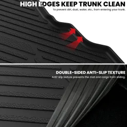 Fit for 2013-2016 Ford Fusion Floor Mats or Cargo Mat, Fit Gasoline Only
