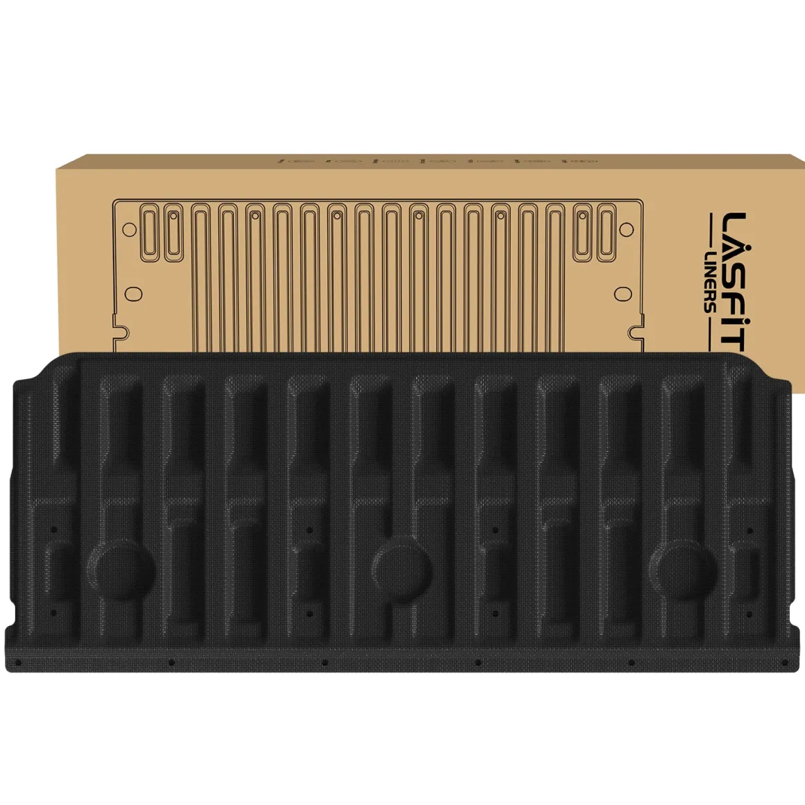 Fit for 2022-2026 Ford Maverick 4.5FT(54.4" ) Heavy Duty Truck Bed Mat or Tailgate Mat, Not Fit Drop-in liners