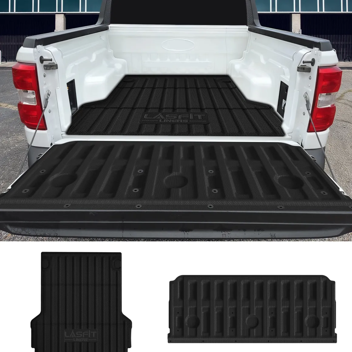 Fit for 2022-2026 Ford Maverick 4.5FT(54.4" ) Heavy Duty Truck Bed Mat or Tailgate Mat, Not Fit Drop-in liners