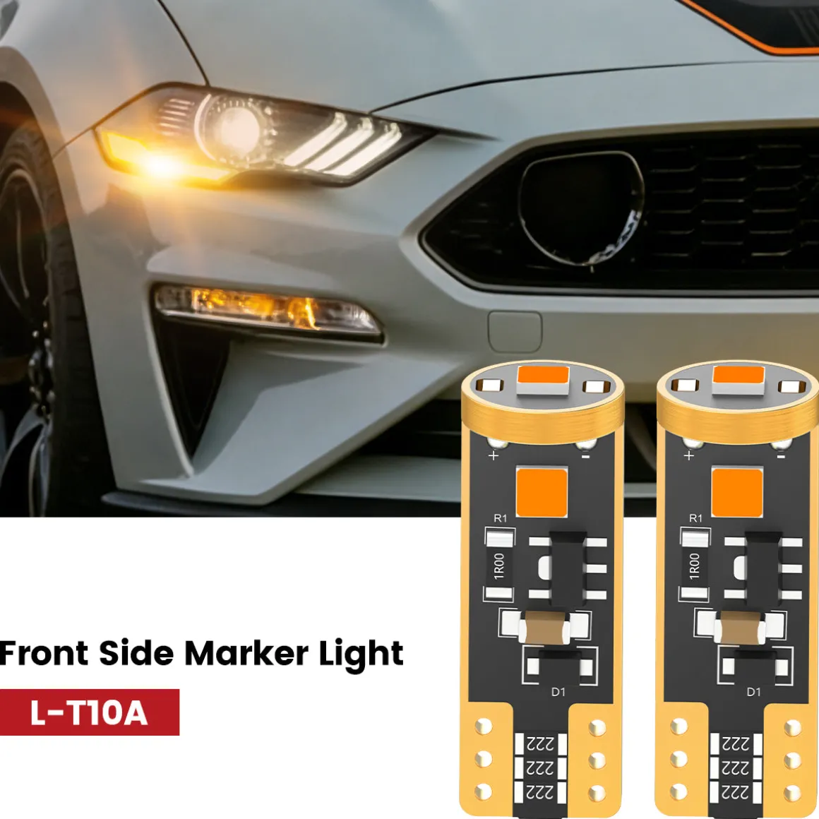 Fit for 2018-2023 Ford Mustang LED Exterior Interior Lights Upgrade