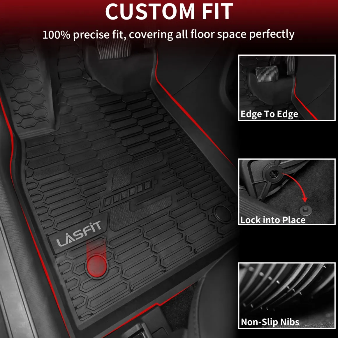 Fit for 2021-2026 Ford Mustang Mach-E Floor Mats or Cargo Mat