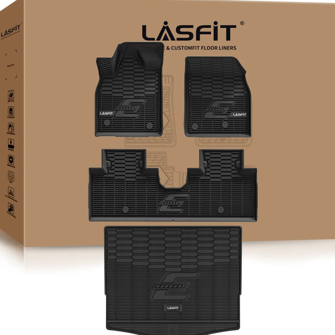Fit for 2021-2026 Ford Mustang Mach-E Floor Mats or Cargo Mat