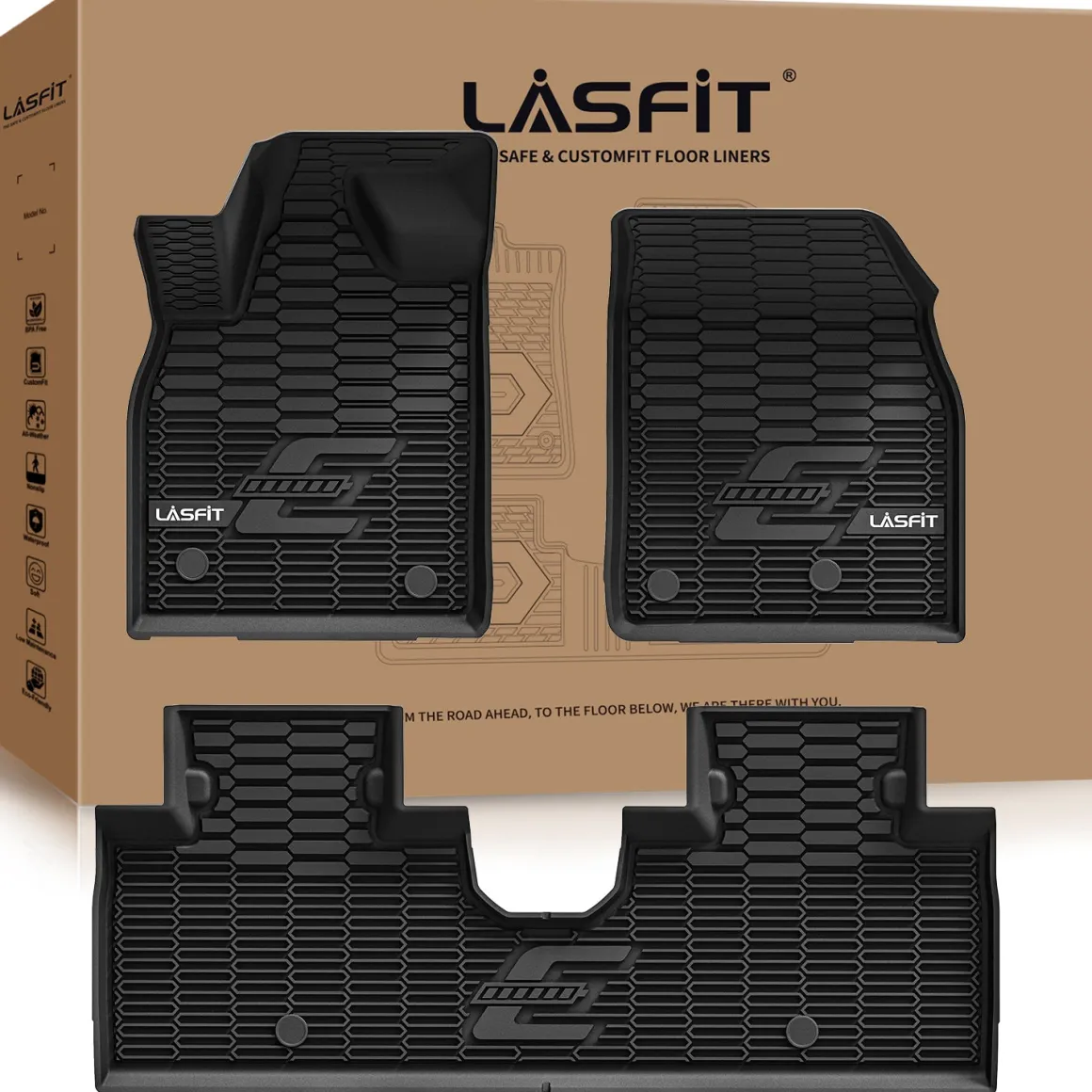 Fit for 2021-2026 Ford Mustang Mach-E Floor Mats or Cargo Mat
