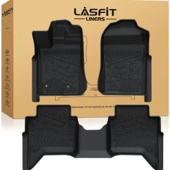 Fit for 2024-2026 Ford Ranger TPE Floor Mats, Fit Carpet Floor Only