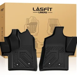 Fit for 2020-2026 Ford Transit 150/250/350 Floor Mats 1st Row, Fit Vinyl Floor, Only fits 1st row with Floor Posts, Don't Fit Transit Connect