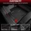 Fit for 2007-2016 GMC Acadia Floor Mats, Fit 2nd Row Bucket Seating Only