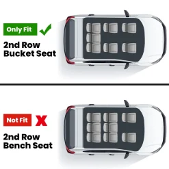 Fit for 2024-2026 GMC Acadia Floor Mats or 3rd Row Seatback & Cargo Mat