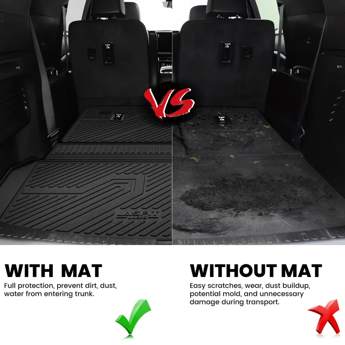 Fit for 2024-2026 GMC Acadia Floor Mats or 3rd Row Seatback & Cargo Mat