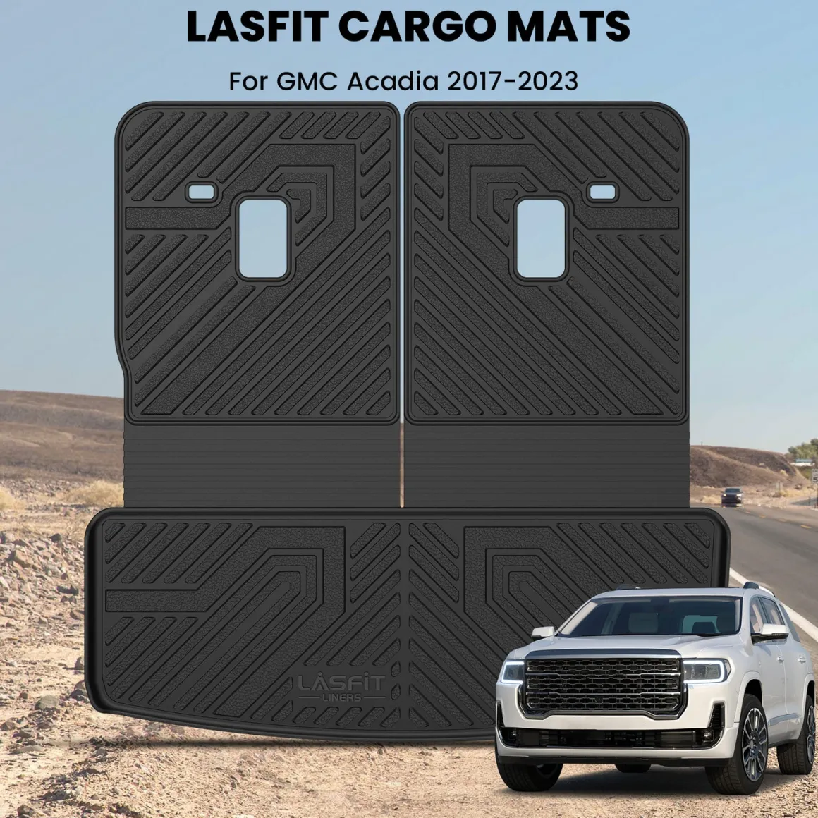 Fit for 2017-2023 GMC Acadia Floor Mats or Seatback & Cargo Mat