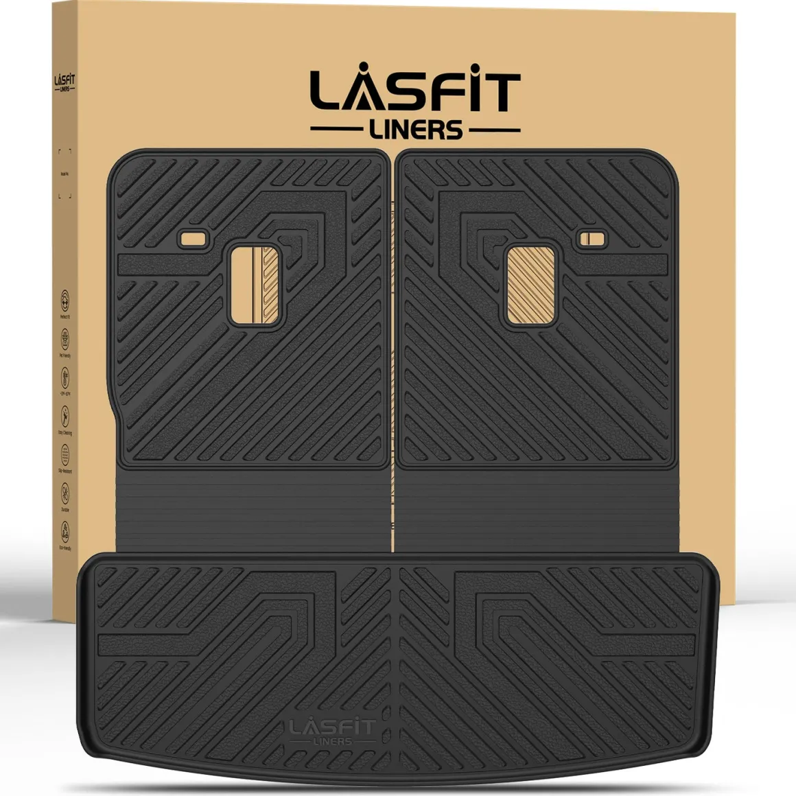 Fit for 2017-2023 GMC Acadia Floor Mats or Seatback & Cargo Mat