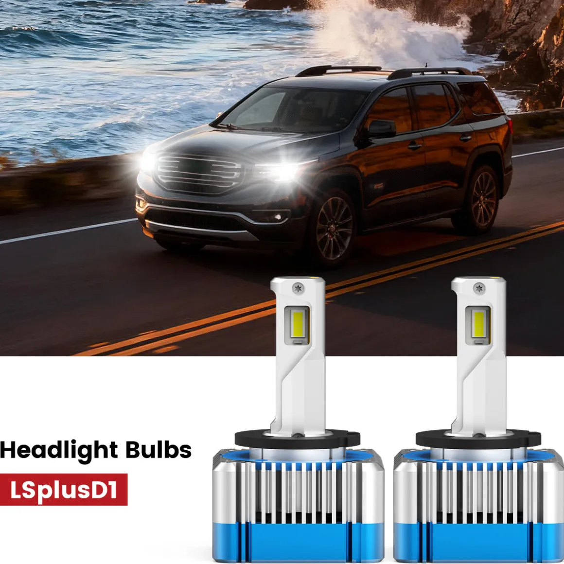 Fit for 2017-2019 GMC Acadia The Brightest LED Bulbs Upgrade | Tested and Verified